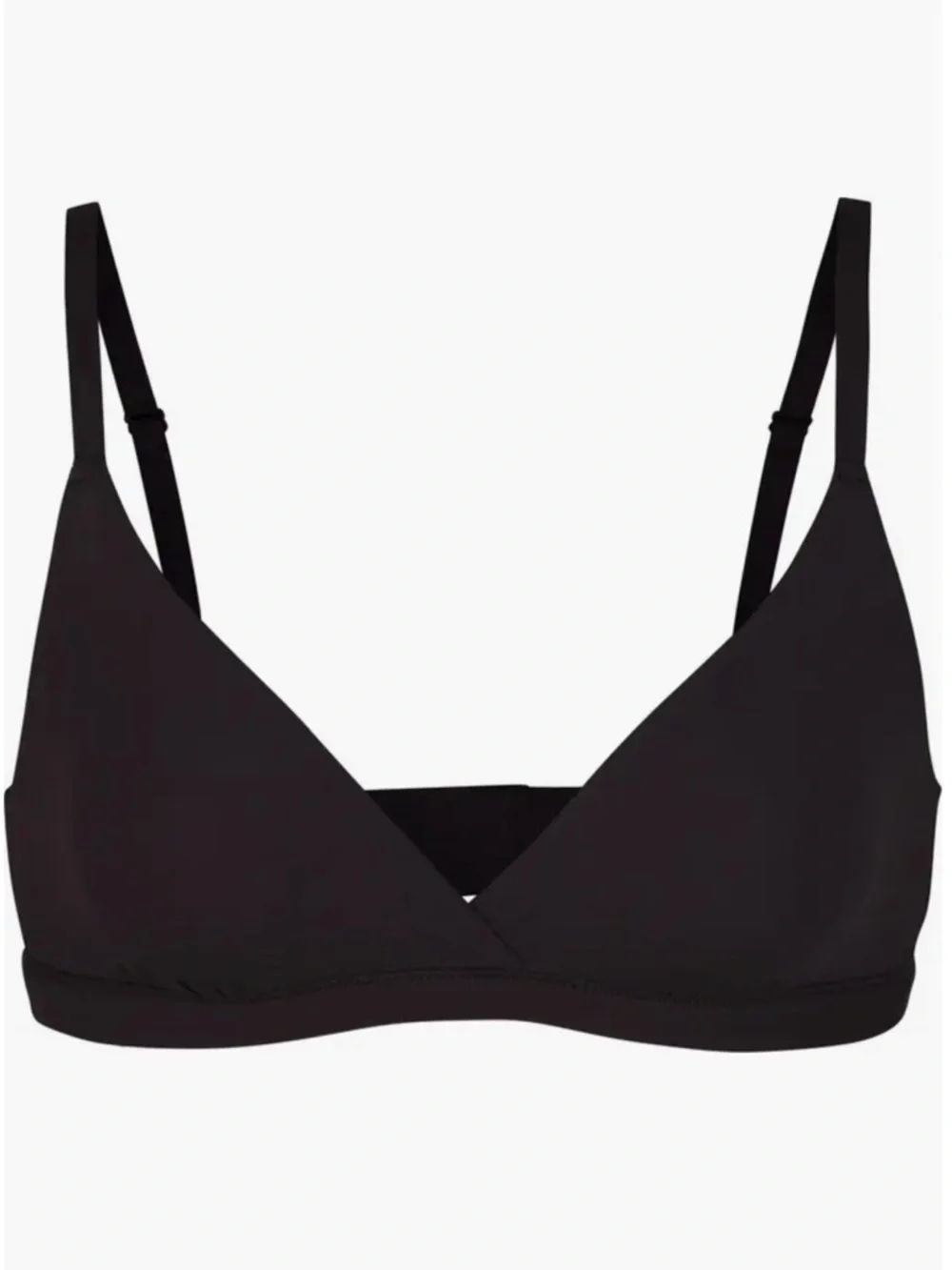 FITS EVERYBODY CROSSOVER BRALETTE ONYX LARGE NEW - Picture 2 of 5